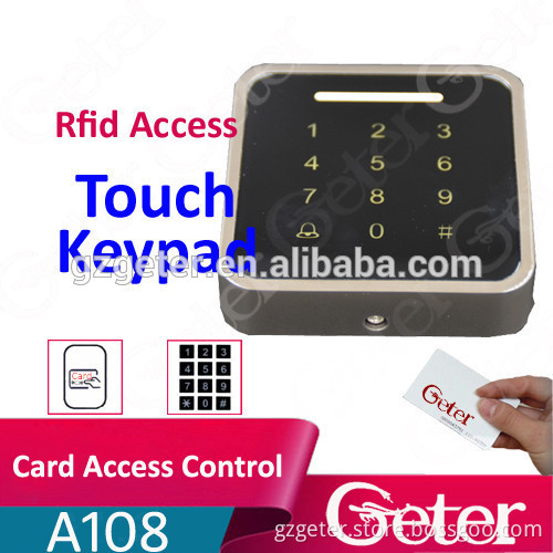 touch keypad Rfid Access Control Device JTL A108